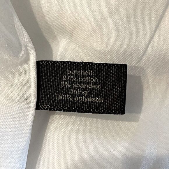 New! The Limited, White, Knee-Length, Lined Dress. Size 8. - Picture 4 of 7